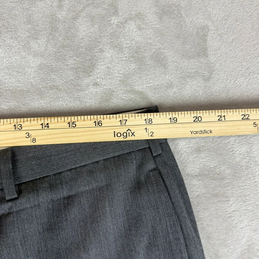 Brooks Brothers Dress Pants Mens 38x30 (Fit 36.5x30) Gray Madison Wool EUC